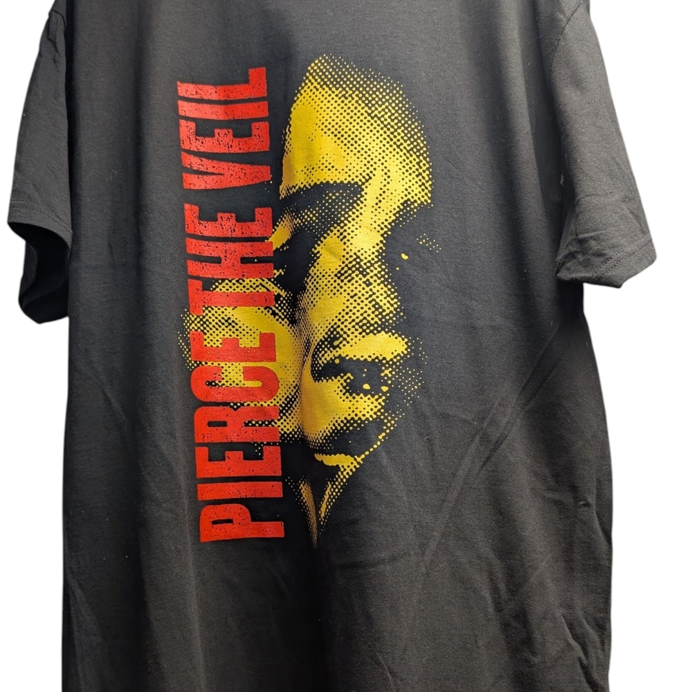Pierce The Veil T-Shirt Large 2023 Tour I Can't Hear You Concert Tee Double Side